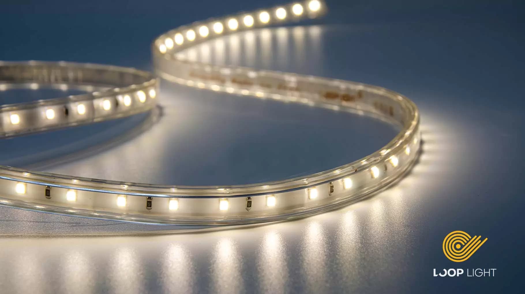 ریسه LED تراکم ۶۰ بدون سیم ۲۲۰ ولت BaseLine برند لوپ لایت( آفتابی روشن / نچرال / انبه ای) — تصویر ۵