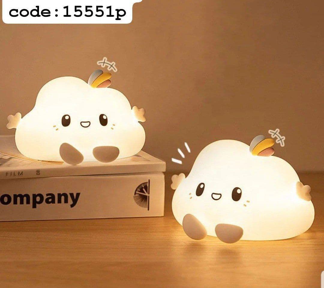 چراغ خواب ضربه ای طرح ابر کد 224