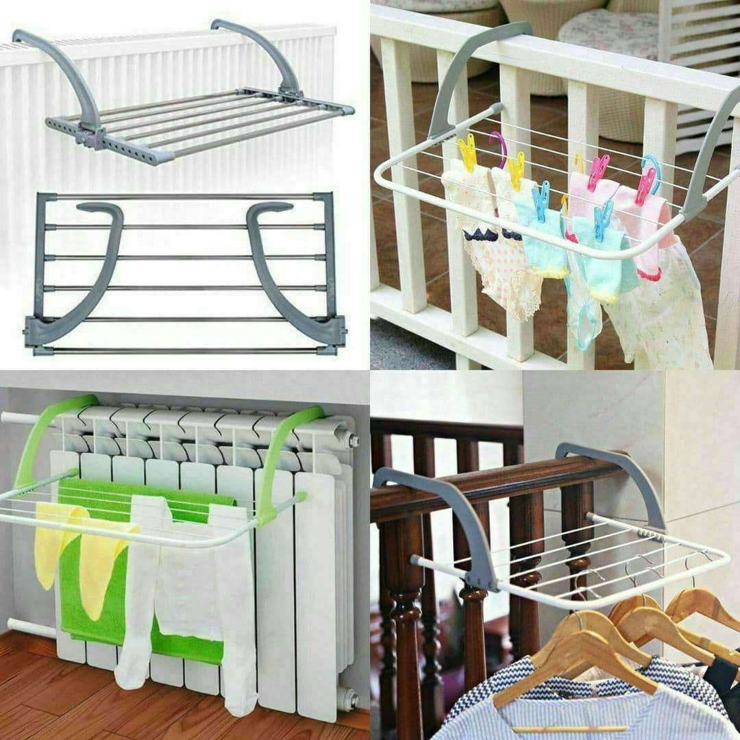 بند رخت شوفاژی پلاستیک کد 219