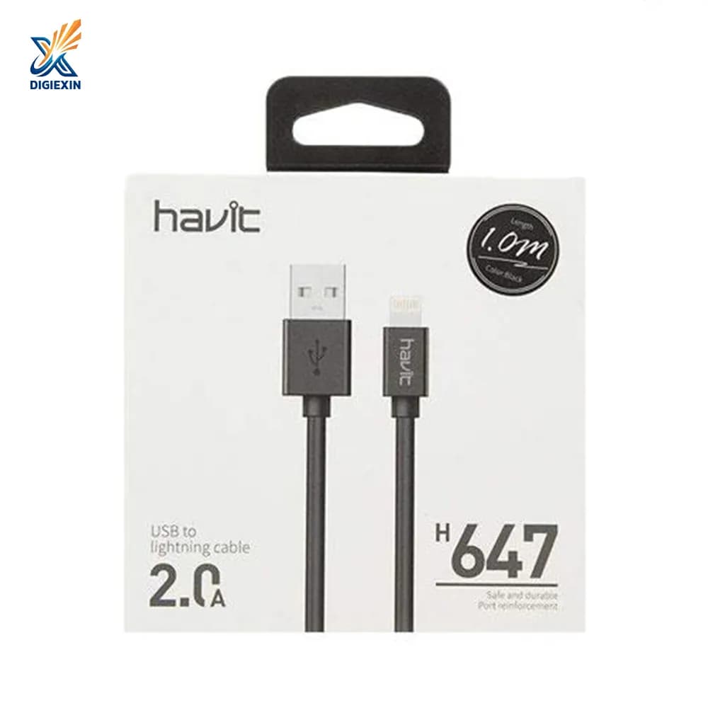 کابل تبدیل USB به لایتنینگ هویت مدل H647 (Havit) — تصویر ۳