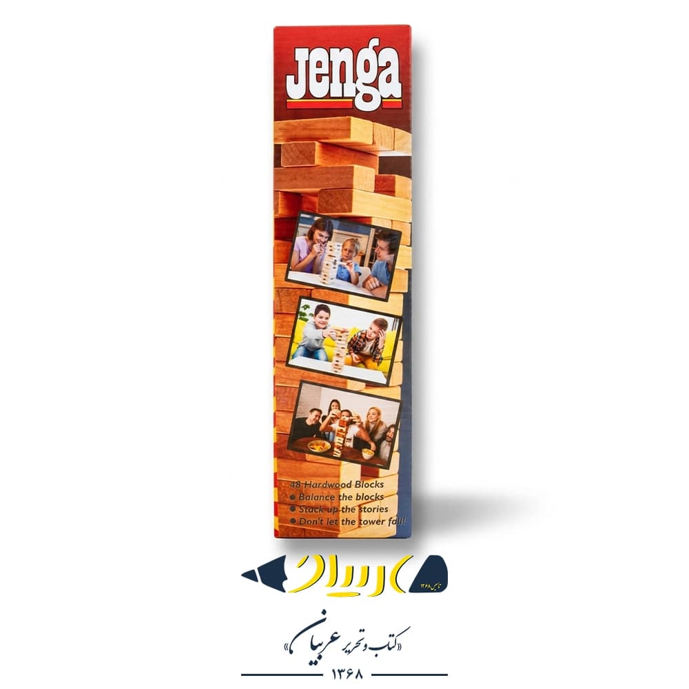برج هیجان Jenga (جنگا) – برند نیکتا — تصویر ۵