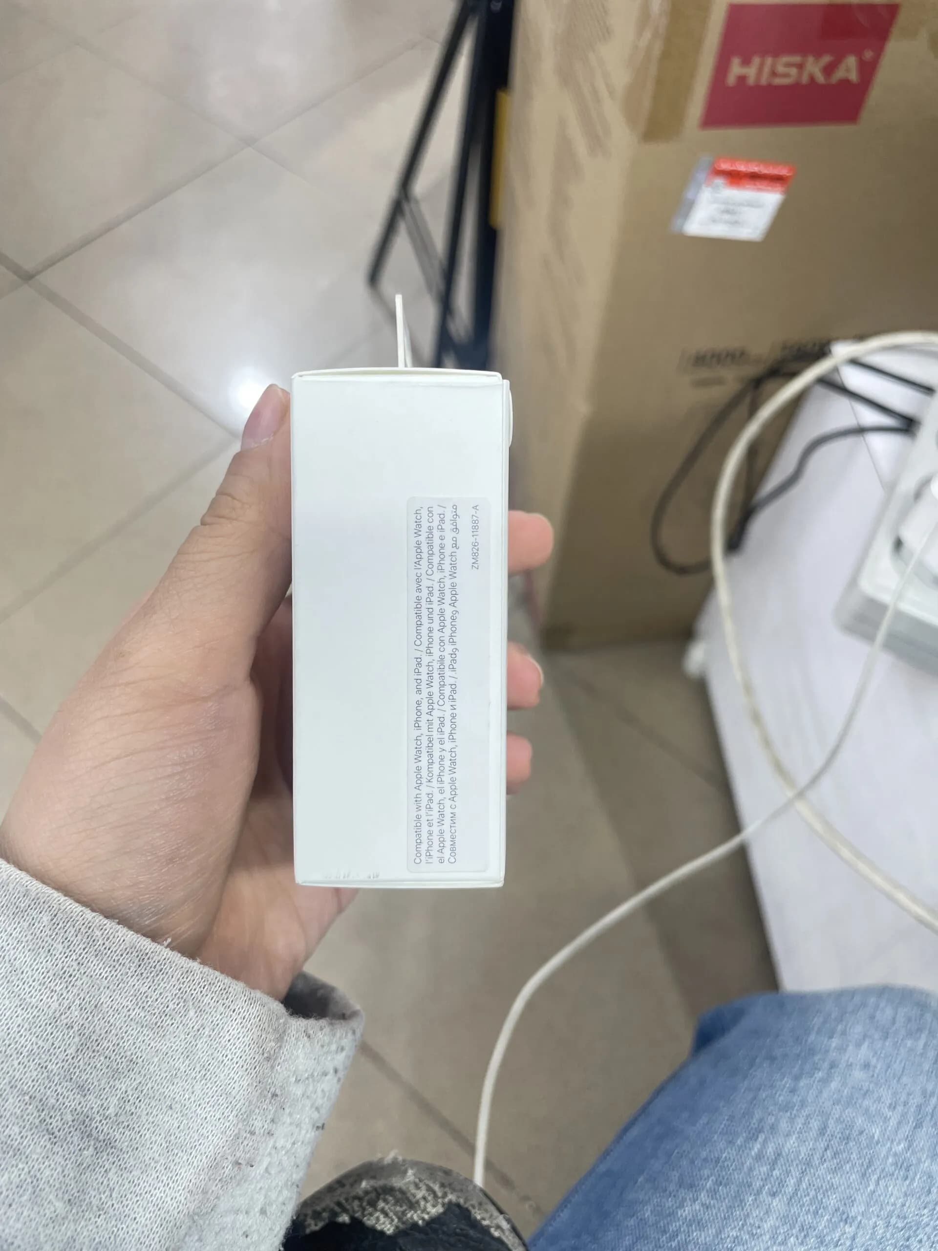 شارژر 20 وات اپل B/A – شارژ سریع، USB-C، ( اصل اپل استور پک 2024 ) — تصویر ۵