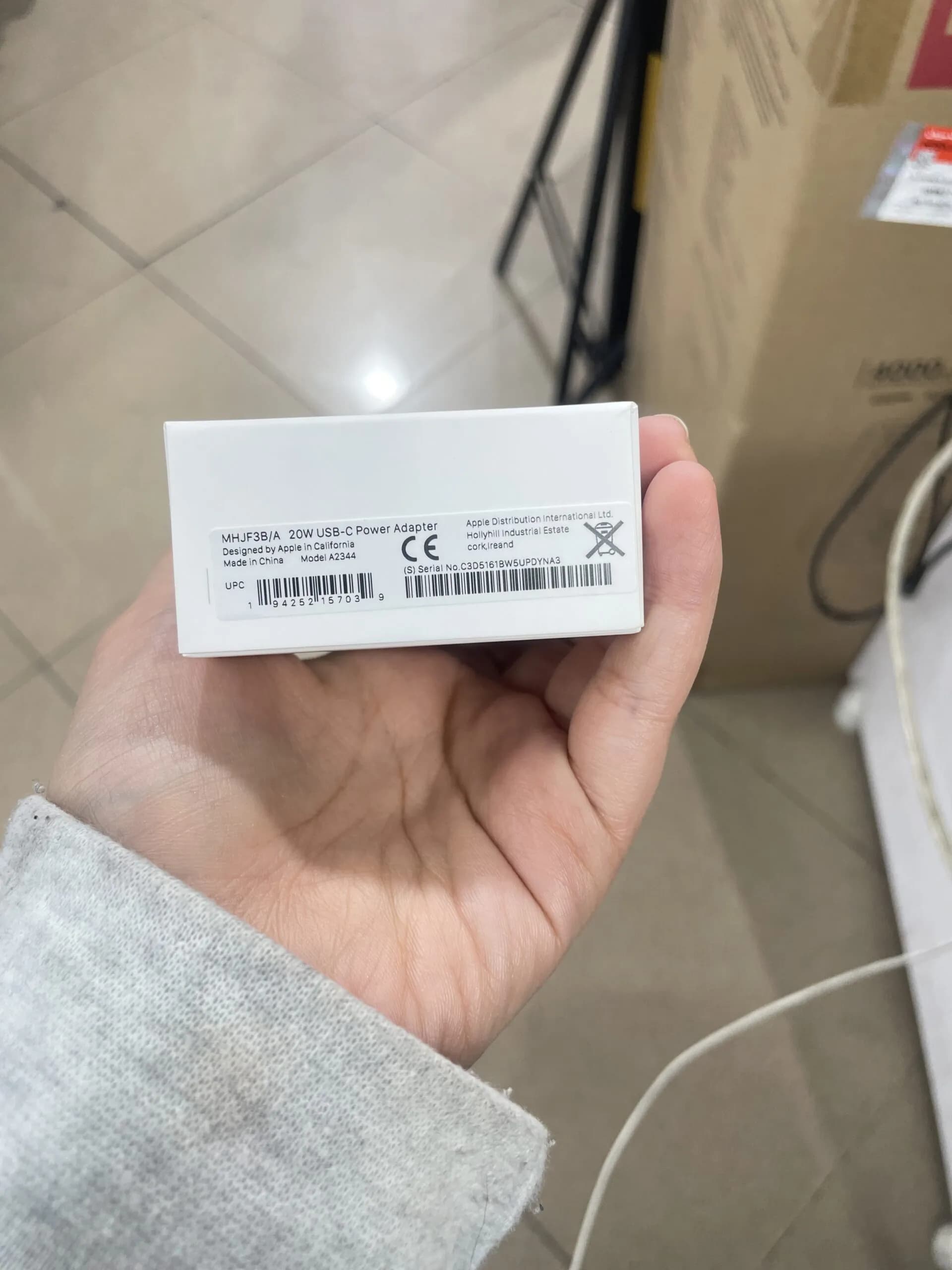 شارژر 20 وات اپل B/A – شارژ سریع، USB-C، ( اصل چین پک 2024 ) بازاری — تصویر ۳