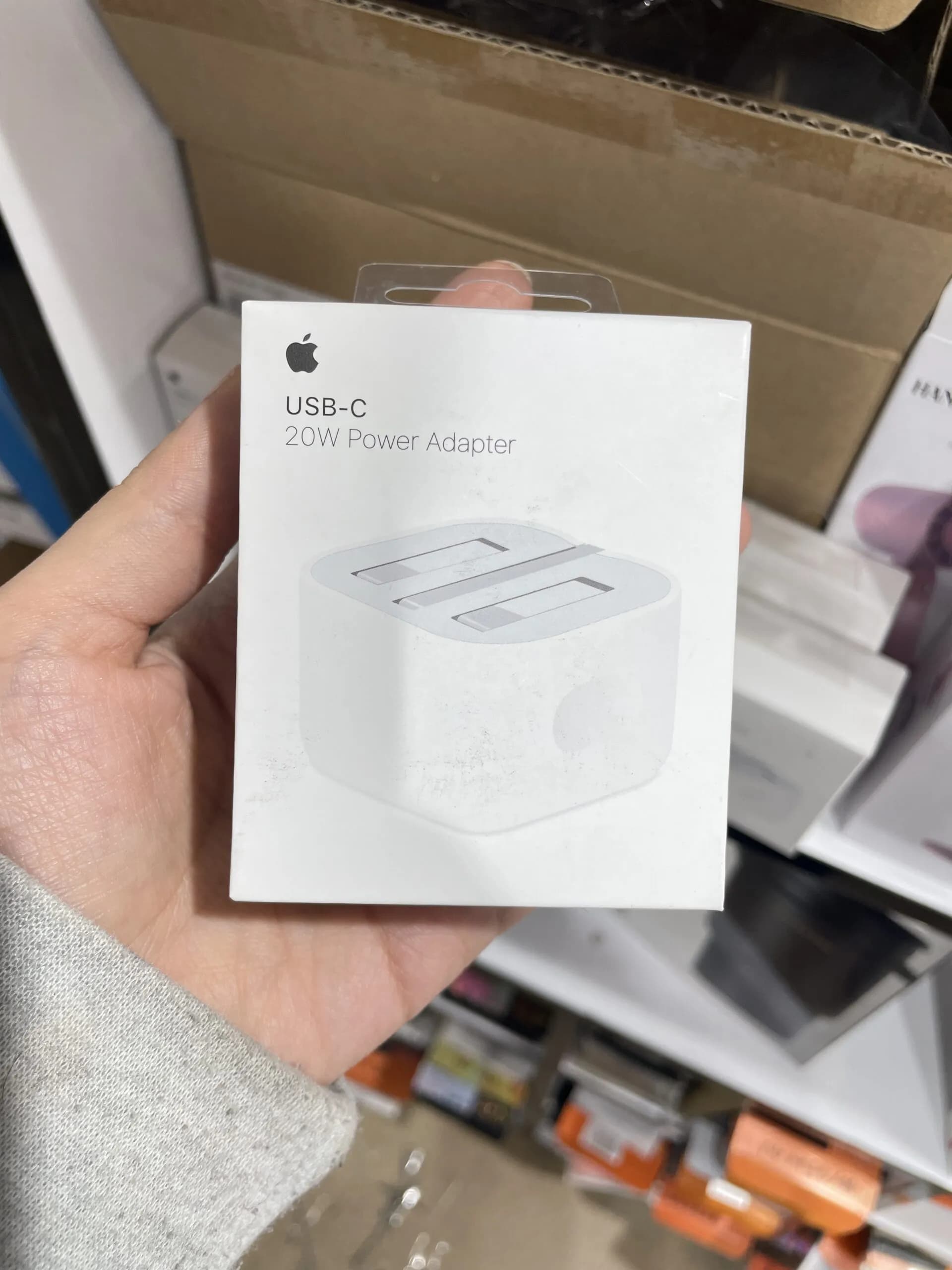 شارژر 20 وات اپل B/A – شارژ سریع، USB-C، ( اصل چین پک 2023 ) — تصویر ۳