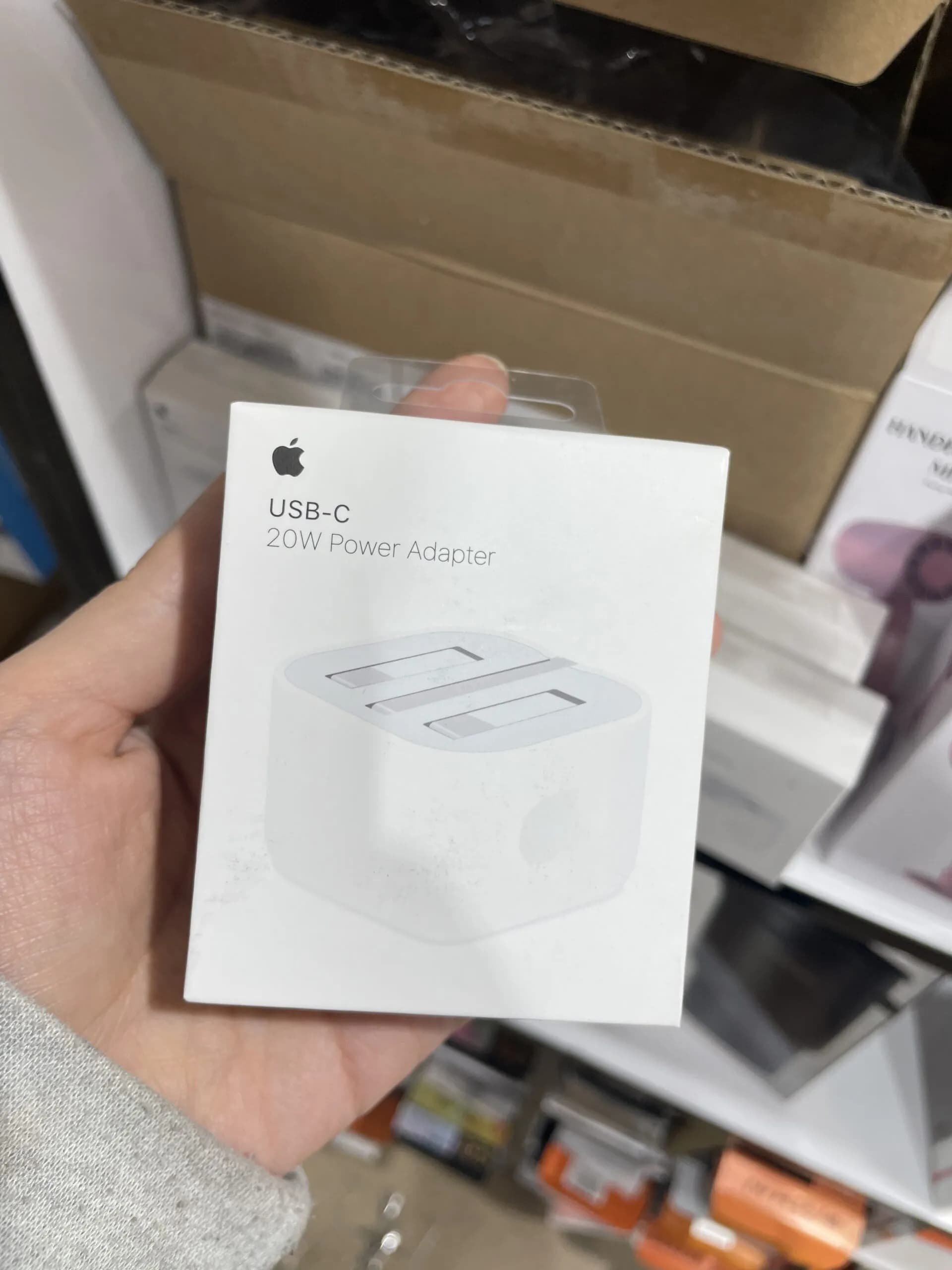 شارژر 20 وات اپل B/A – شارژ سریع، USB-C، ( اصل چین پک 2023 )