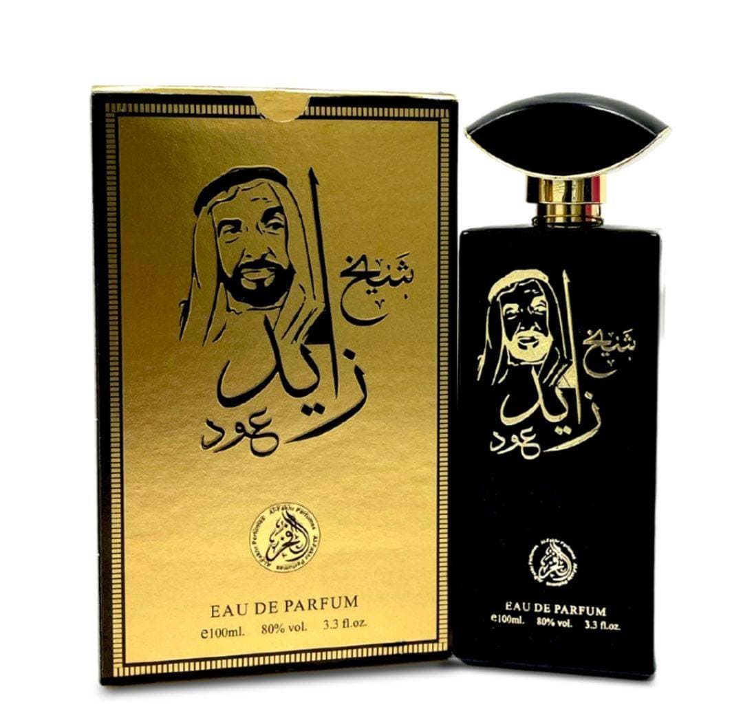 عطر ادکلن الفخر شیخ زاید عود مردانه AL-FAKHR SHEIKH ZAYED OUD EAU DE PARFUM