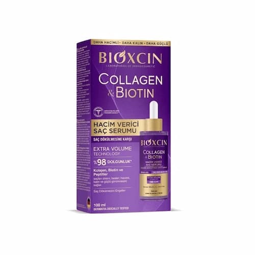 سرم مو ضد ریزش و حجم دهنده کلاژن حجم 100 میل