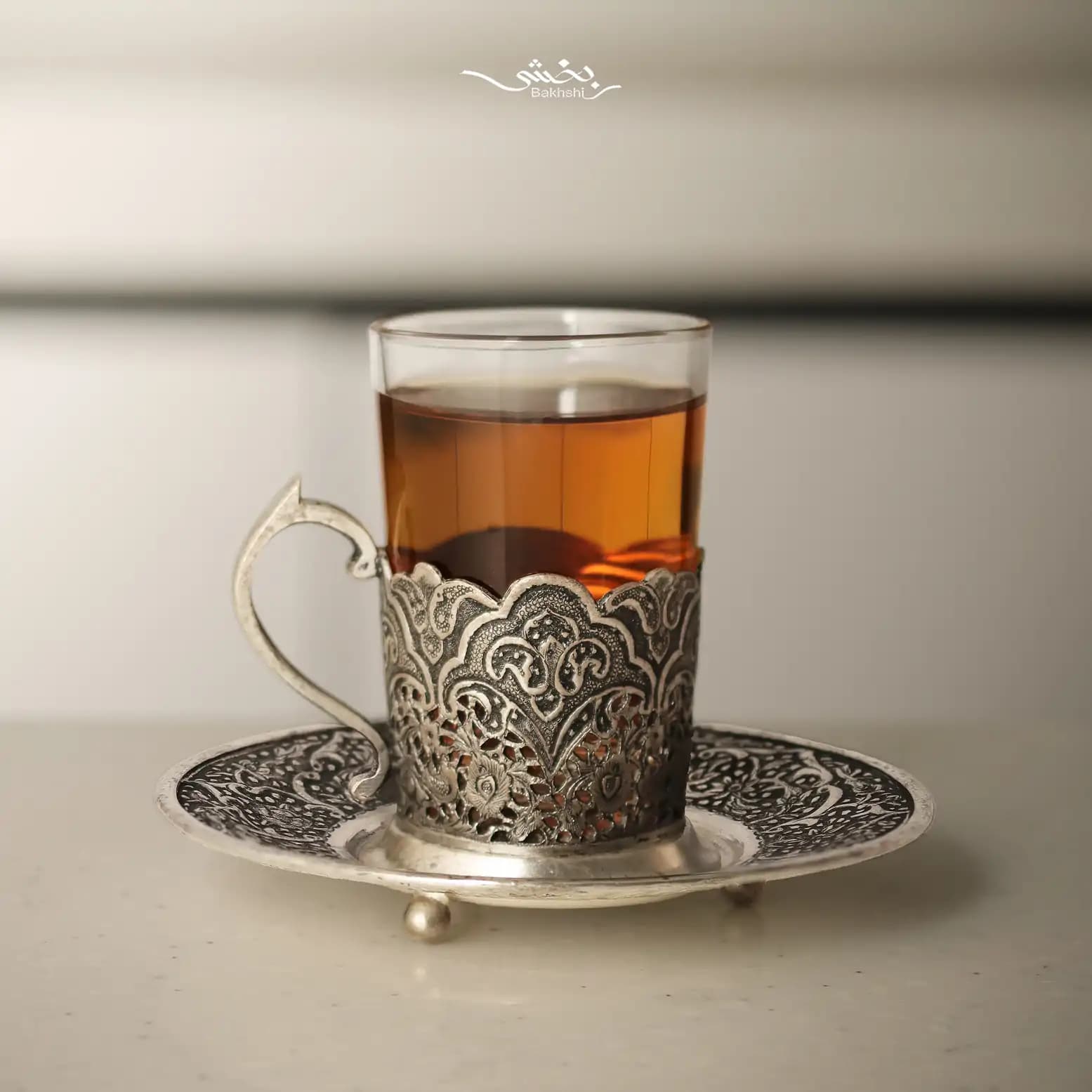 انگاره نقره شش عددی مشبک اعلا