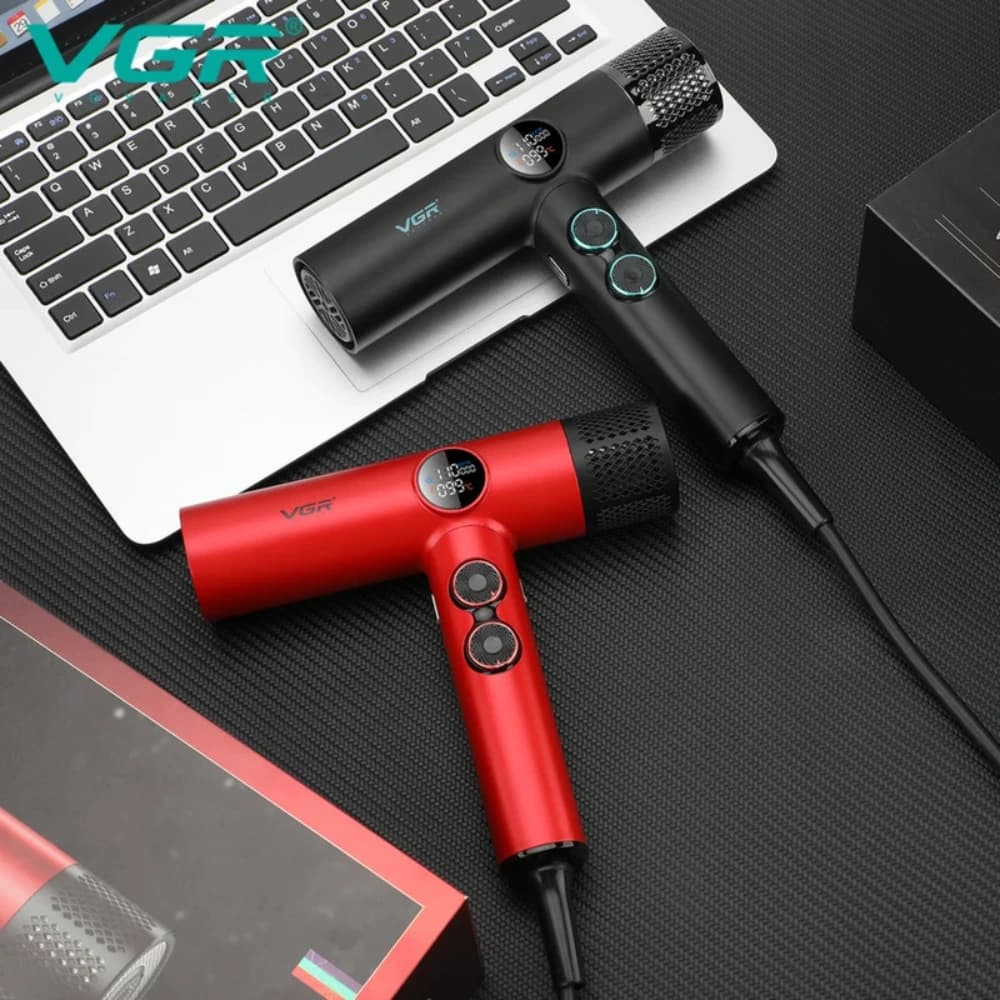 سشوار برسدار چرخشی 1900 وات وی جی ار مدل v-401 — تصویر ۶