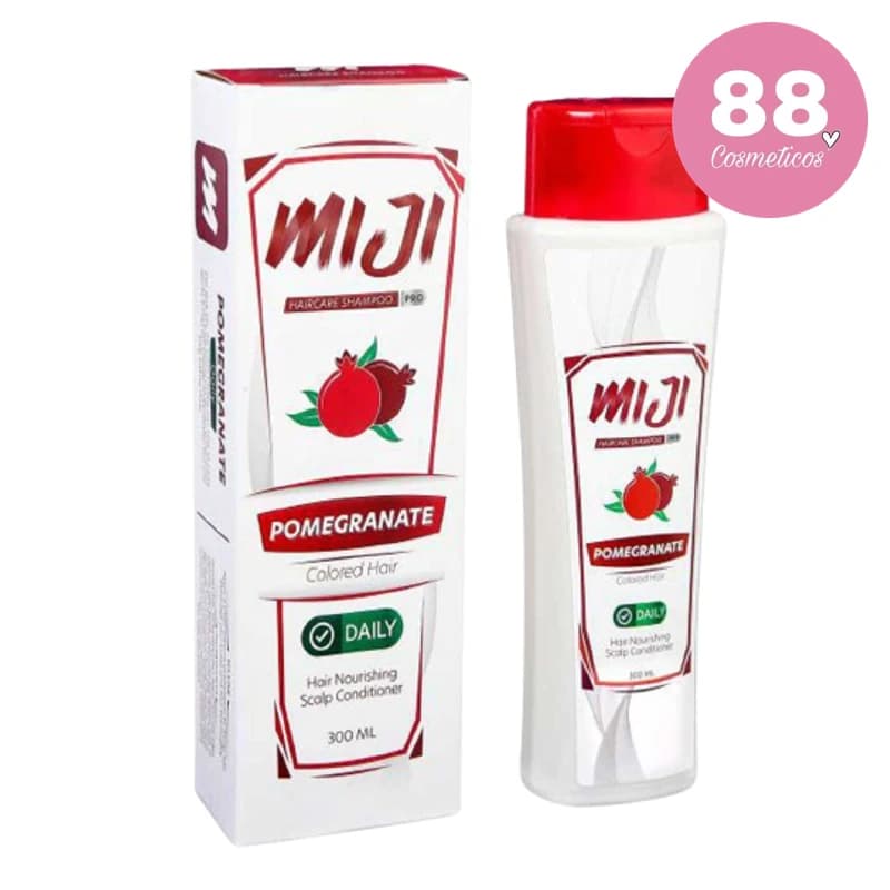 شامپو میجی مدل تثبیت کننده رنگ مو حاوی عصاره انار 300ml