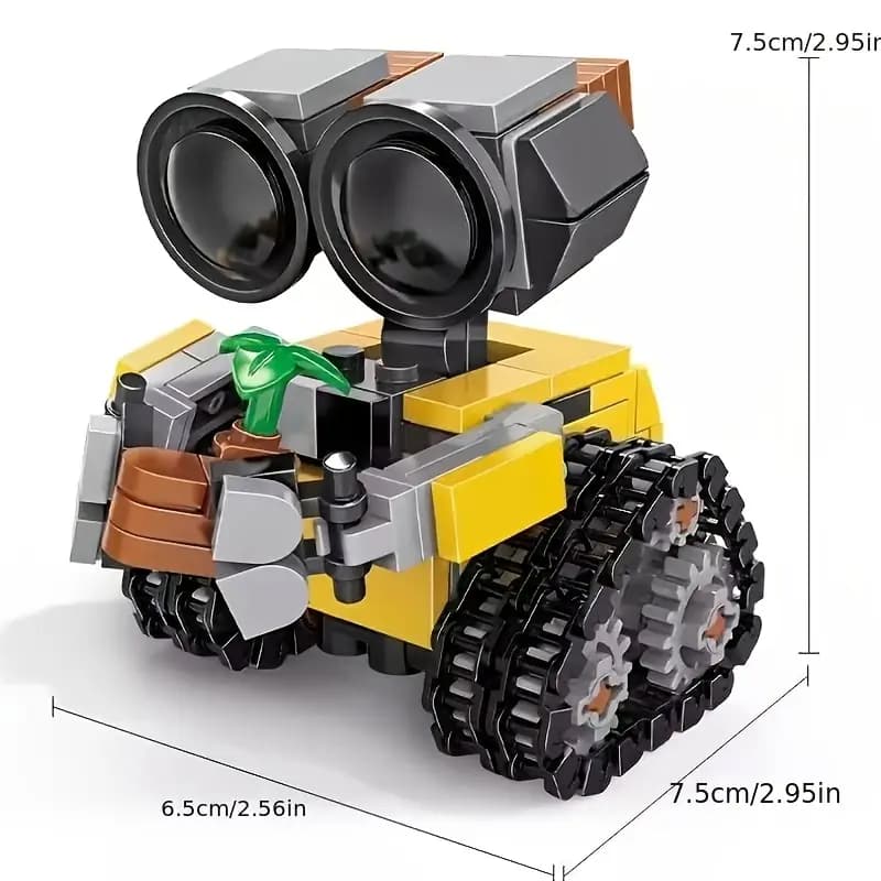ست لگو ربات WALL-E مدل ساختنی ABS (رنگ ترکیبی)