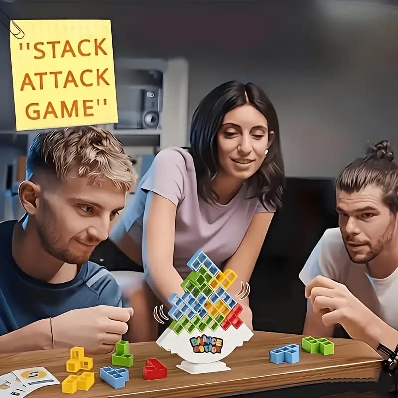 بازی تعادلی و چیدن بلوک‌ها مدل Balance Game (بازی رومیزی) — تصویر ۵