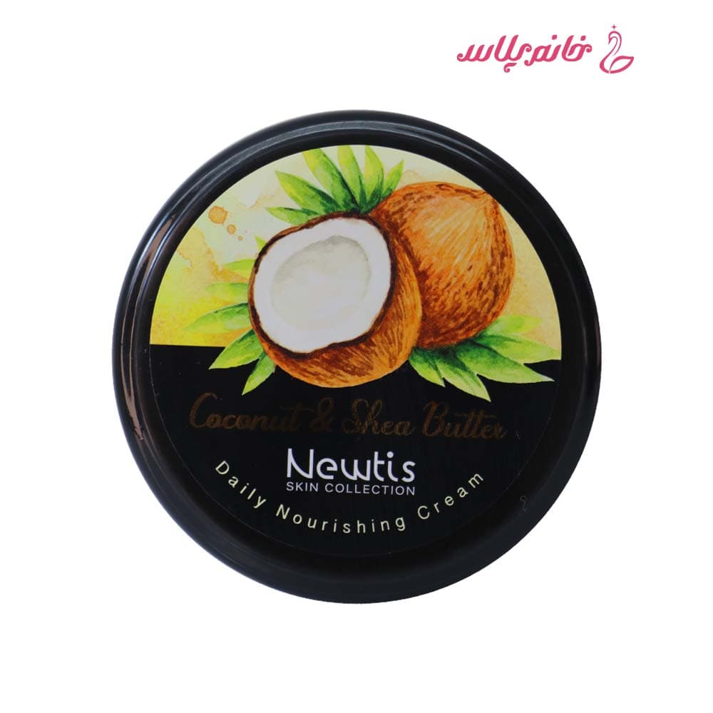 کرم مغذی روزانه نیوتیس مدل Coconut & Shea Butter حجم 100 میلی‌لیتر
