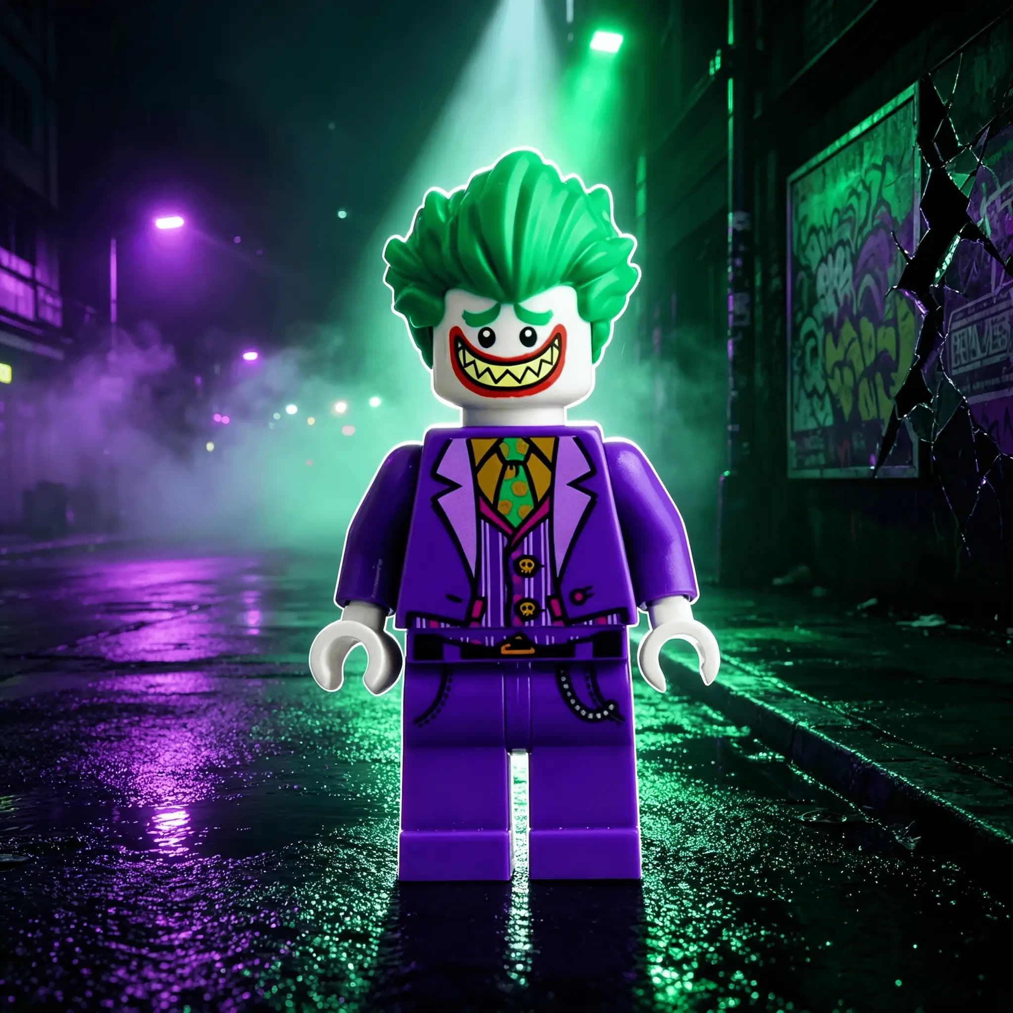 فیگور متحرک جیمز دلقک (Joker) دکوری دسکتاپ — تصویر ۵