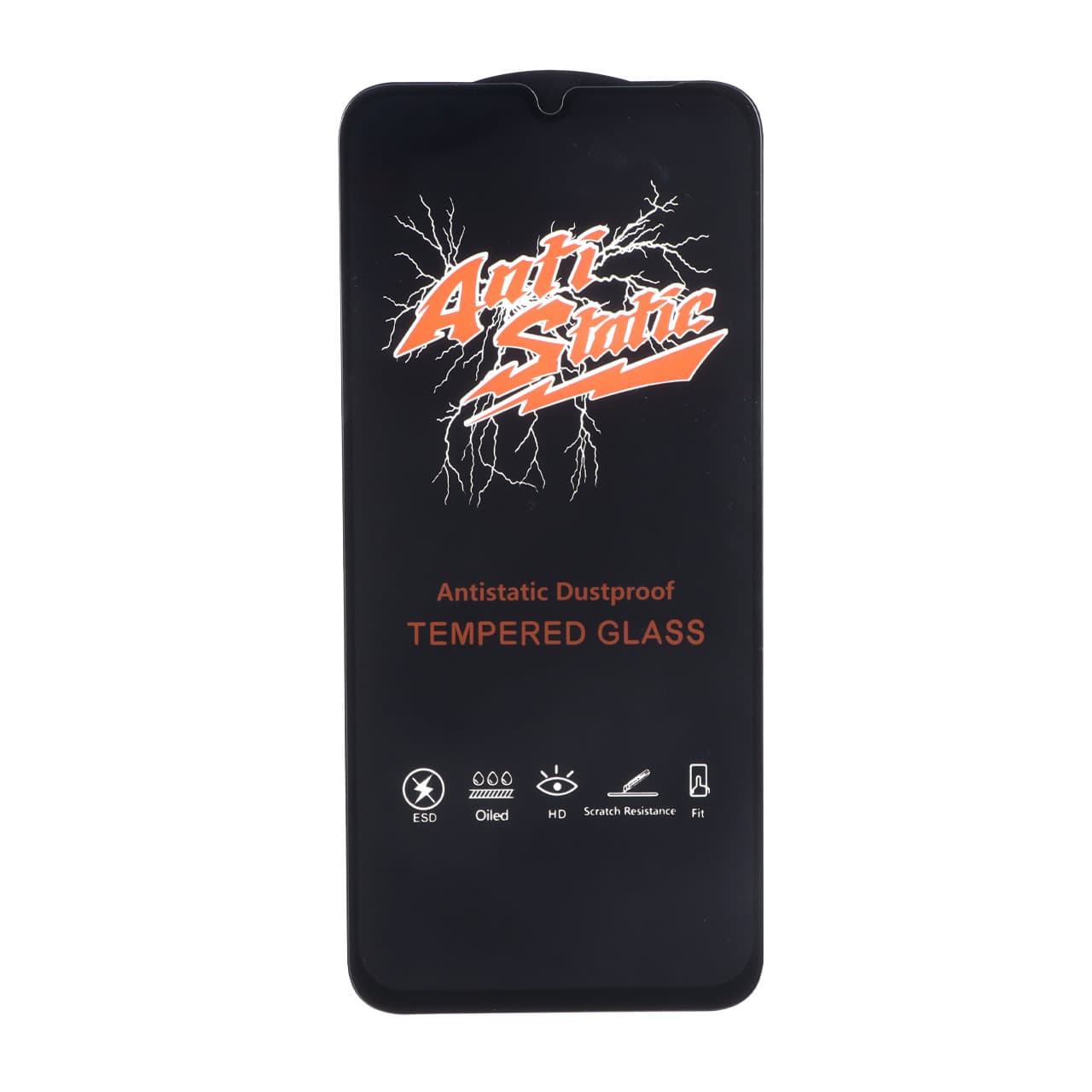 گلس و محافظ صفحه نمایش شیشه ای Full Cover Anti Static Glass مدل Xiaomi Redmi 15C / Poco C85 / Redmi A7 Pro