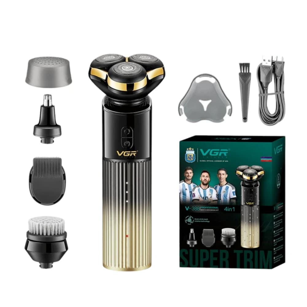 ریش تراش چرخشی 4 کاره وی جی آر مدل V-388 — تصویر ۸
