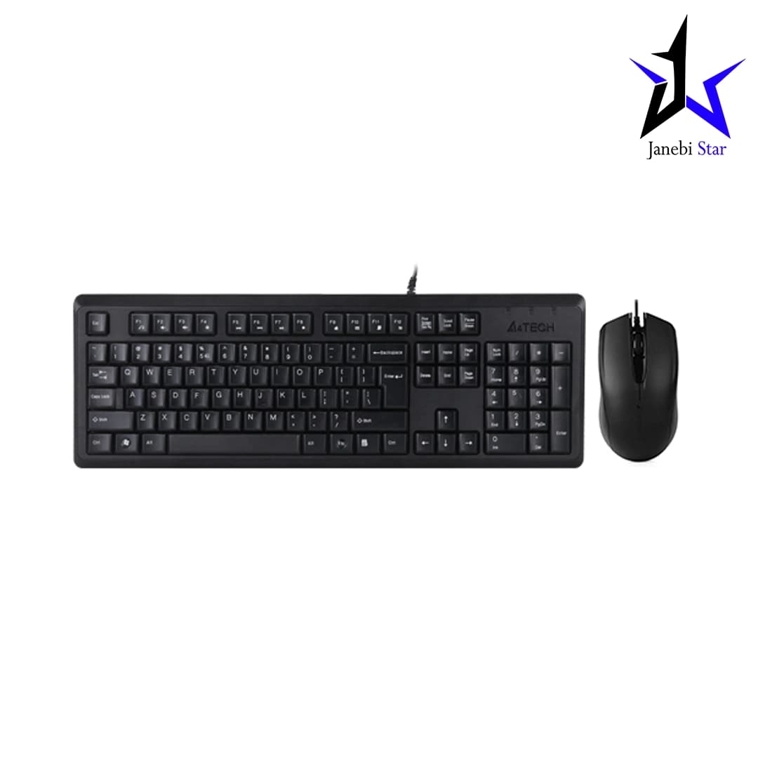 کیبورد و موس سیمی ای فورتک مدل A4Tech KR-9276 — تصویر ۲