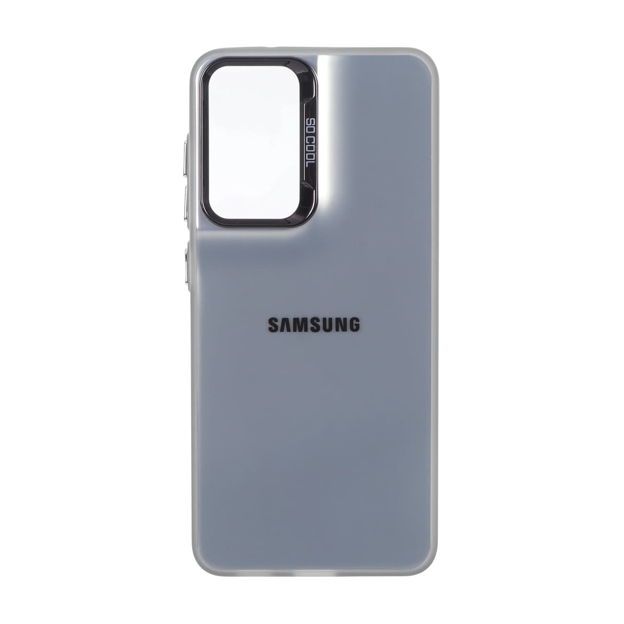 قاب SO COOL لنز متال لوگودار Samsung Galaxy S21 FE – مشکی
