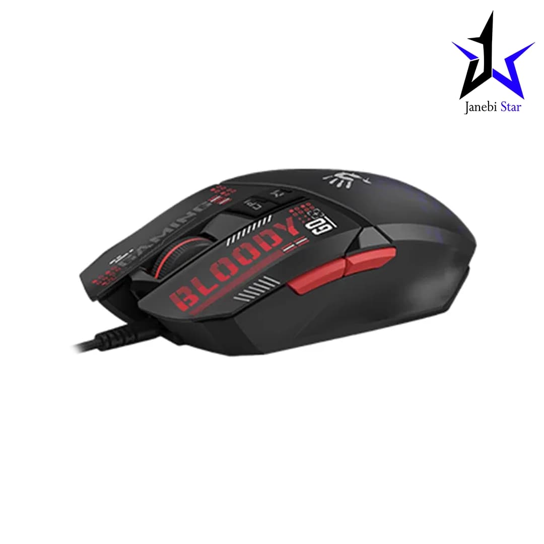 ماوس باسیم گیمینگ ای فورتک BLOODY W60 MAX MINI — تصویر ۲