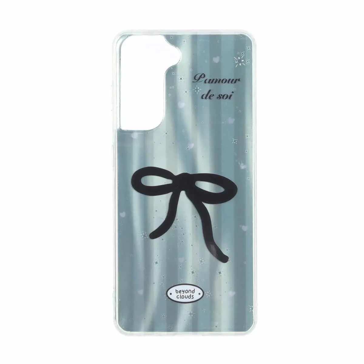 قاب مات ستاره ای دور ژله ای شفاف طرح دار Samsung Galaxy S21 FE – کد 89