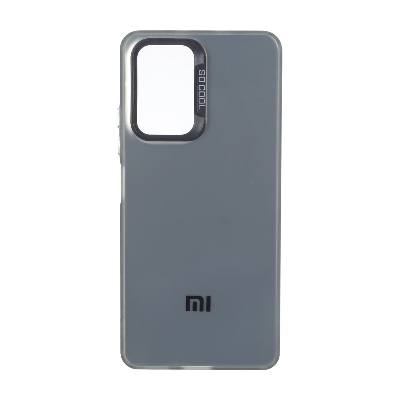 قاب SO COOL لوگودار Xiaomi Poco F3 / Redmi Mi 11i / Redmi K40 – خاکستری