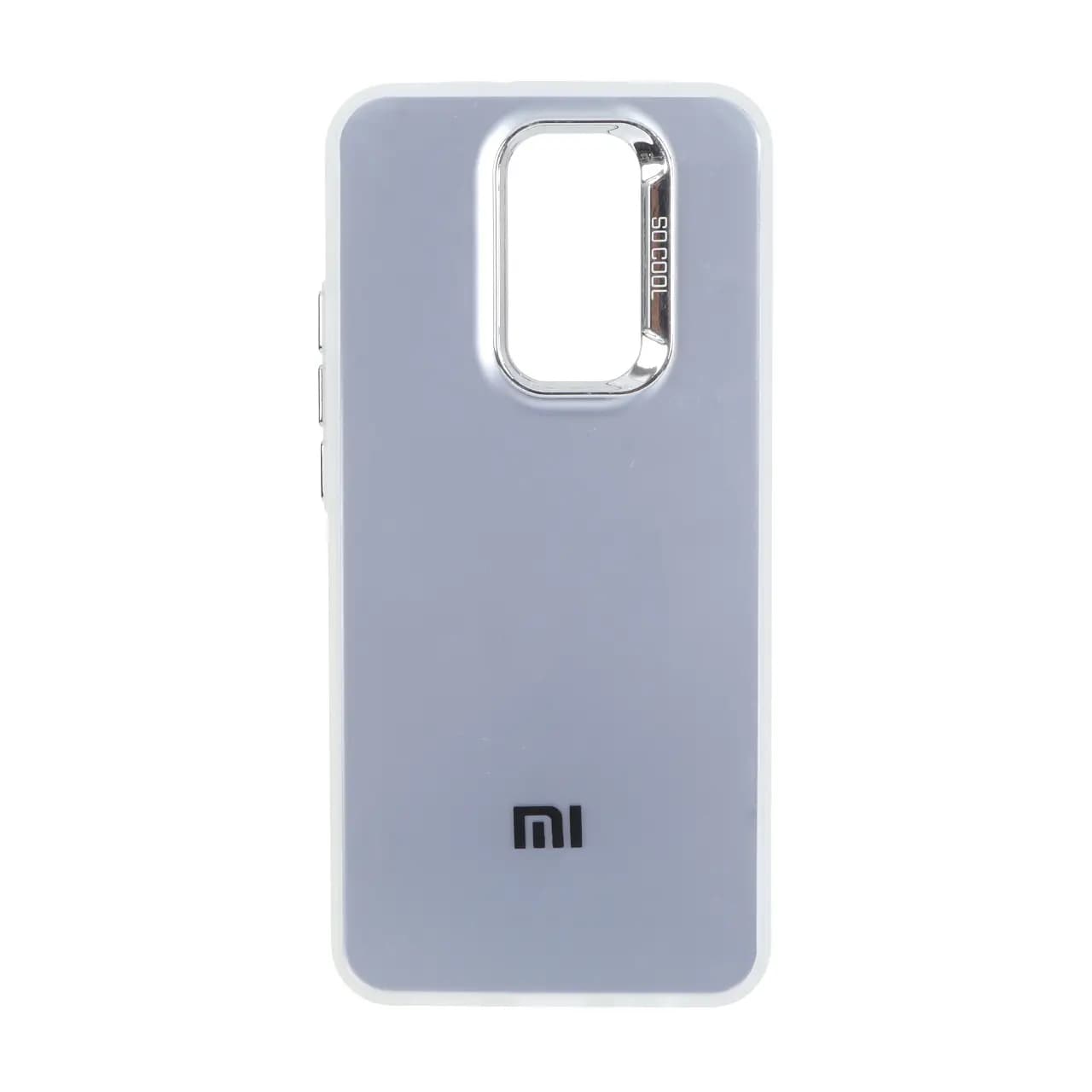 قاب SO COOL لنز متال لوگودار Xiaomi Redmi 9 / Redmi 9 Prime / Poco M2 – نقره ای