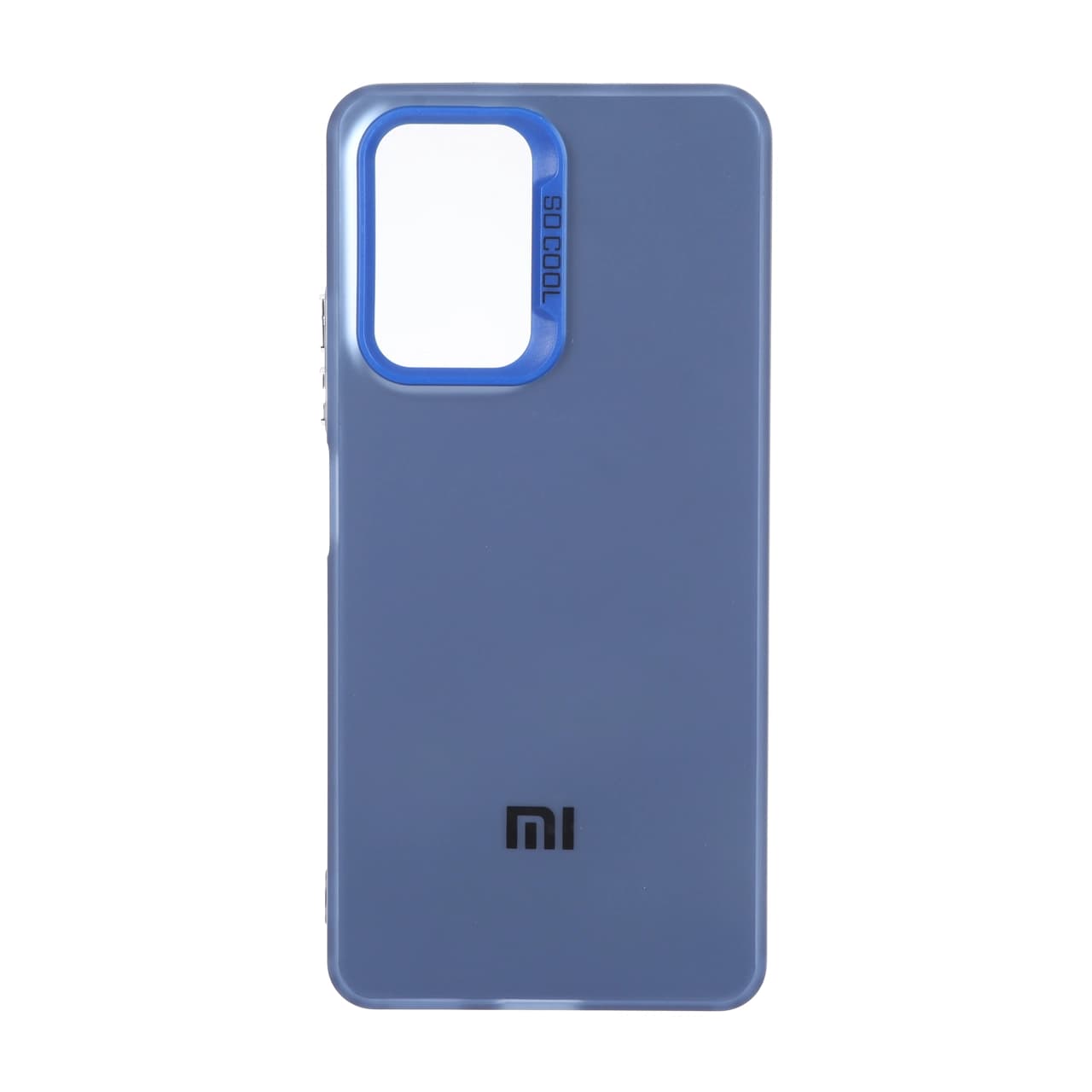 قاب SO COOL لوگودار Xiaomi Poco F3 / Redmi Mi 11i / Redmi K40 – آبی