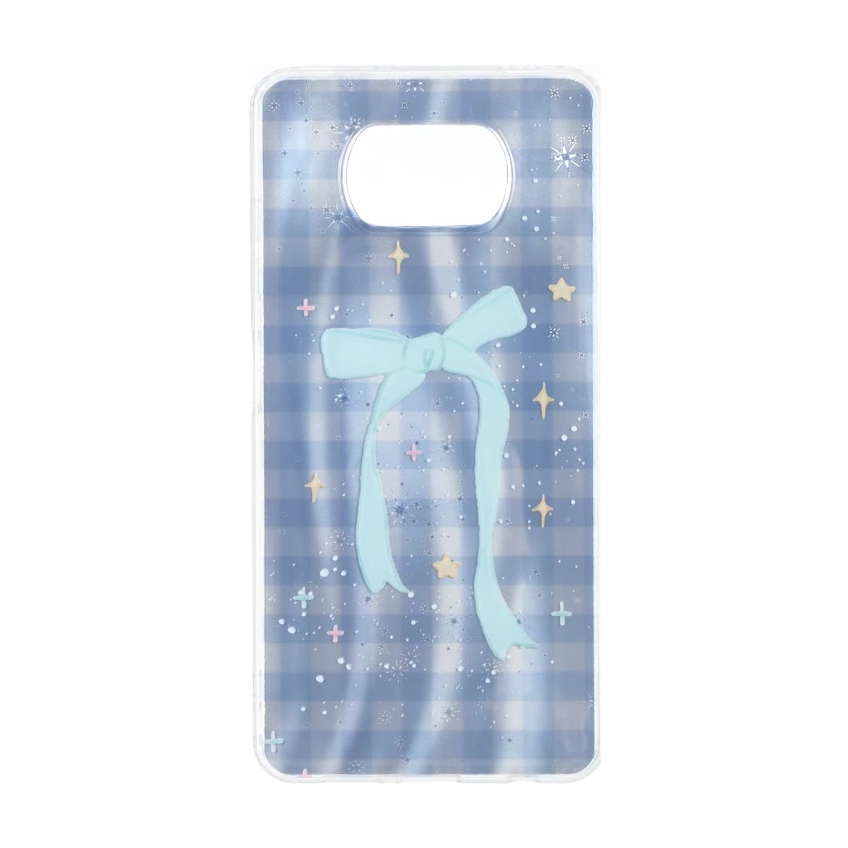 قاب مات ستاره ای دور ژله ای شفاف طرح دار Xiaomi Poco X3 / Poco X3 Pro / Poco X3 NFC – کد 155