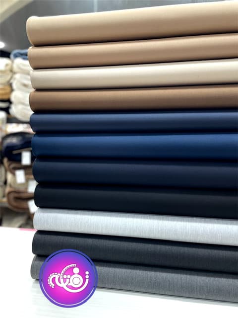 پارچه کتان کش گاباردین