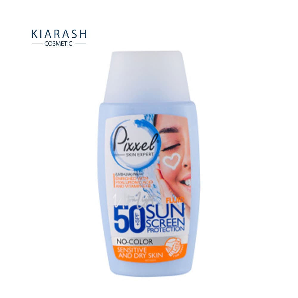 کرم ضد آفتاب پیکسل پوست خشک و حساس 50 میل SPF50 بدون رنگ — تصویر ۲