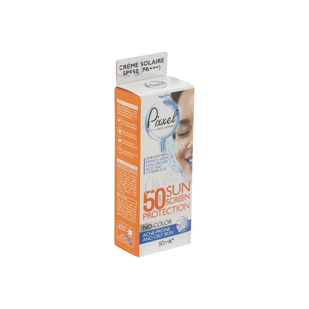 کرم ضد آفتاب پیکسل پوست خشک و حساس 50 میل SPF50 بدون رنگ — تصویر ۹