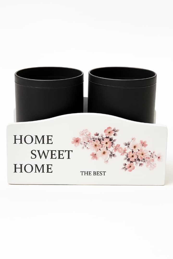 جاقاشقی و جا چنگال چوب و فلز sweet home