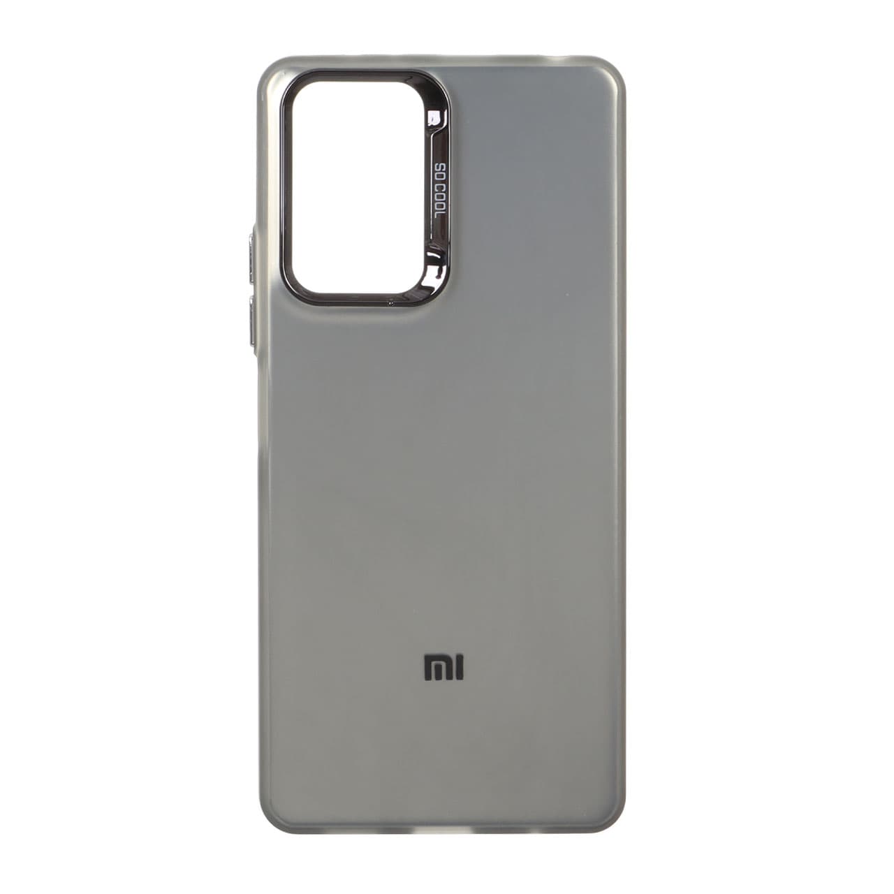 قاب SO COOL لنز متال لوگودار Xiaomi Redmi Note 10 Pro 4G / Redmi Note 10 Pro Max – مشکی