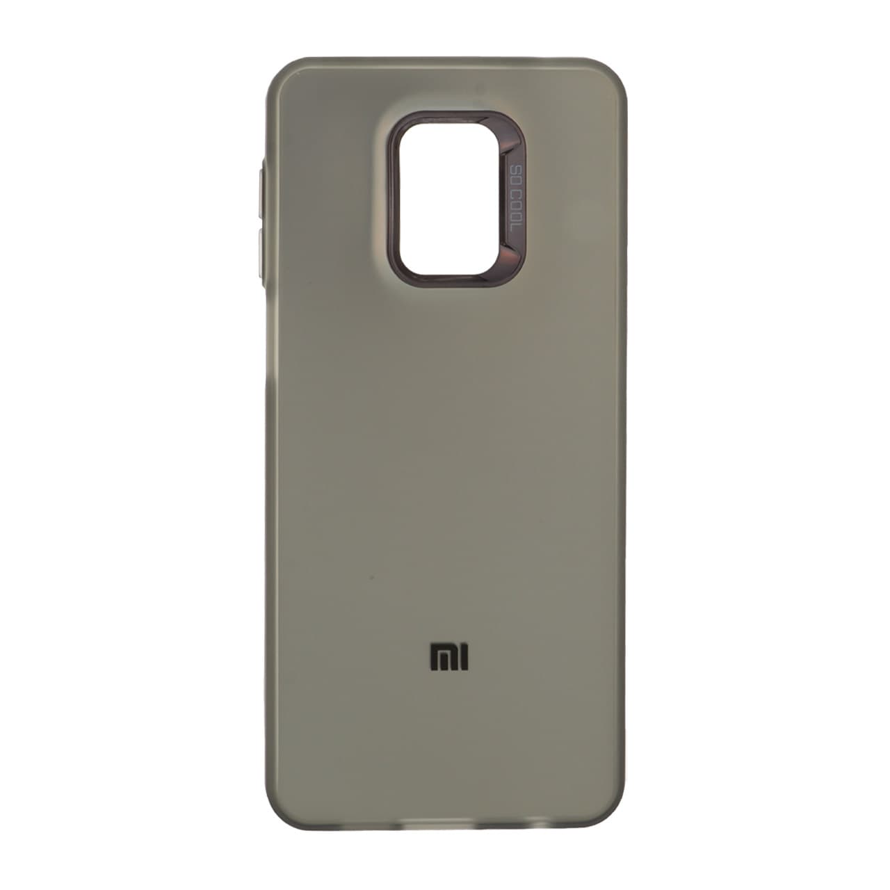 قاب SO COOL لنز متال لوگودار Xiaomi Redmi Note 9S / Redmi Note 9 Pro / Redmi Note 9 Pro Max – مشکی