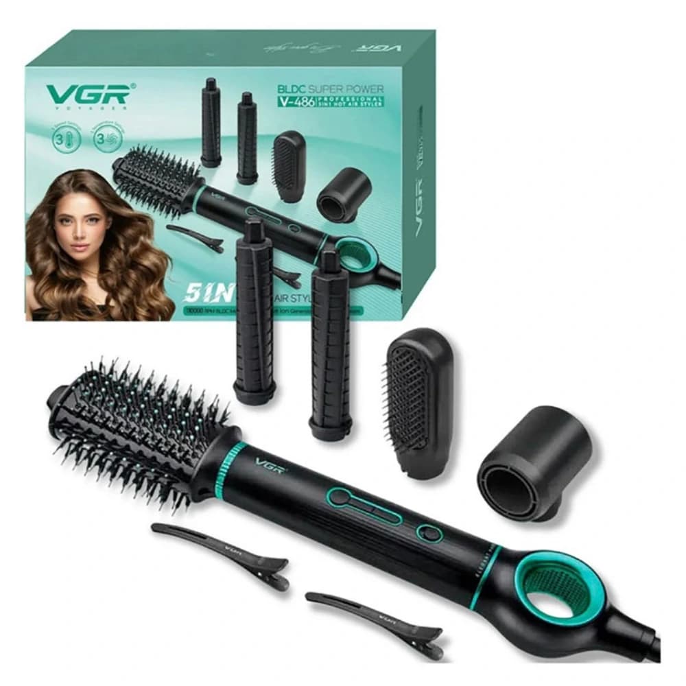 سشوار حرفه‌ای 1400 وات وی جی ار مدل V-486 — تصویر ۳