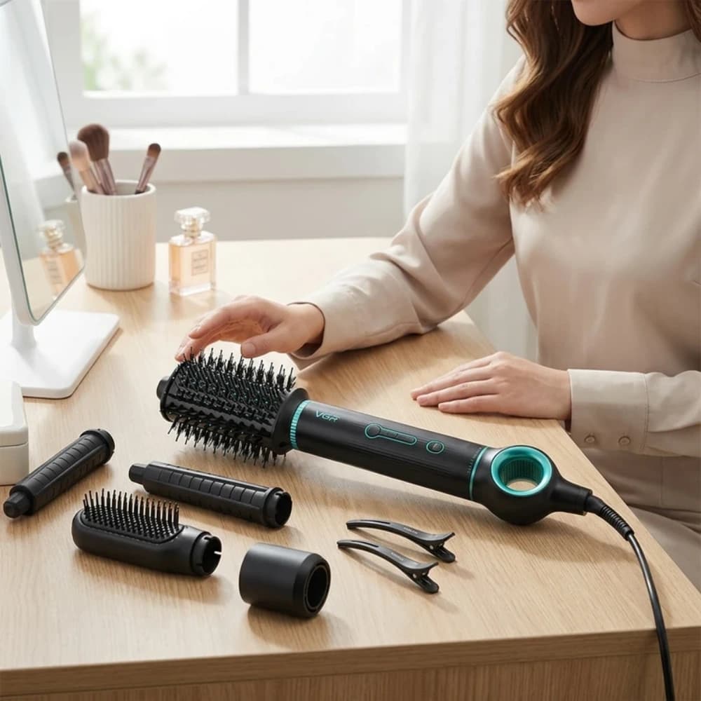 سشوار حرفه‌ای 1400 وات وی جی ار مدل V-486 — تصویر ۴