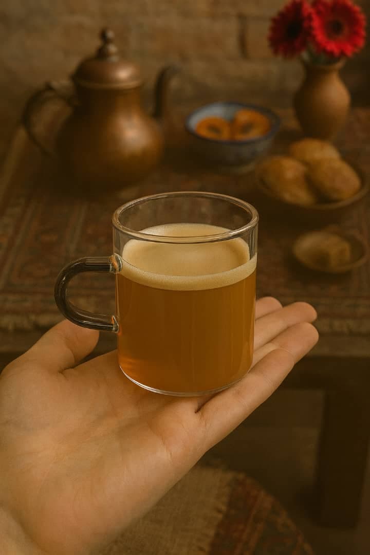 شات قهوه پیرکس شیشه ای