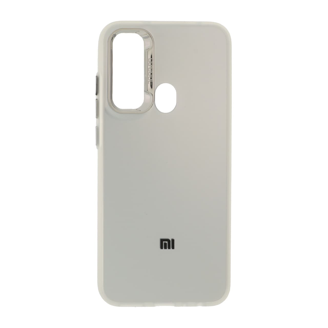 قاب SO COOL لنز متال لوگودار Xiaomi Redmi Note 8 – نقره ای