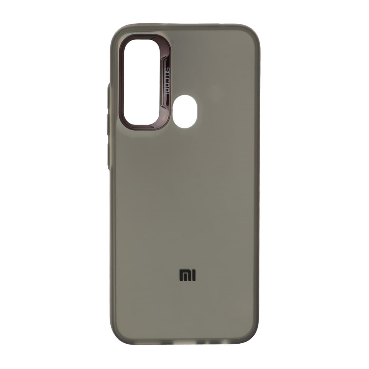 قاب SO COOL لنز متال لوگودار Xiaomi Redmi Note 8 – مشکی