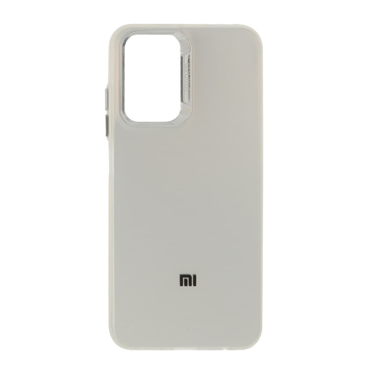 قاب SO COOL لنز متال لوگودار Xiaomi Redmi Note 10 4G / Redmi Note 10S / Poco M5S – نقره ای
