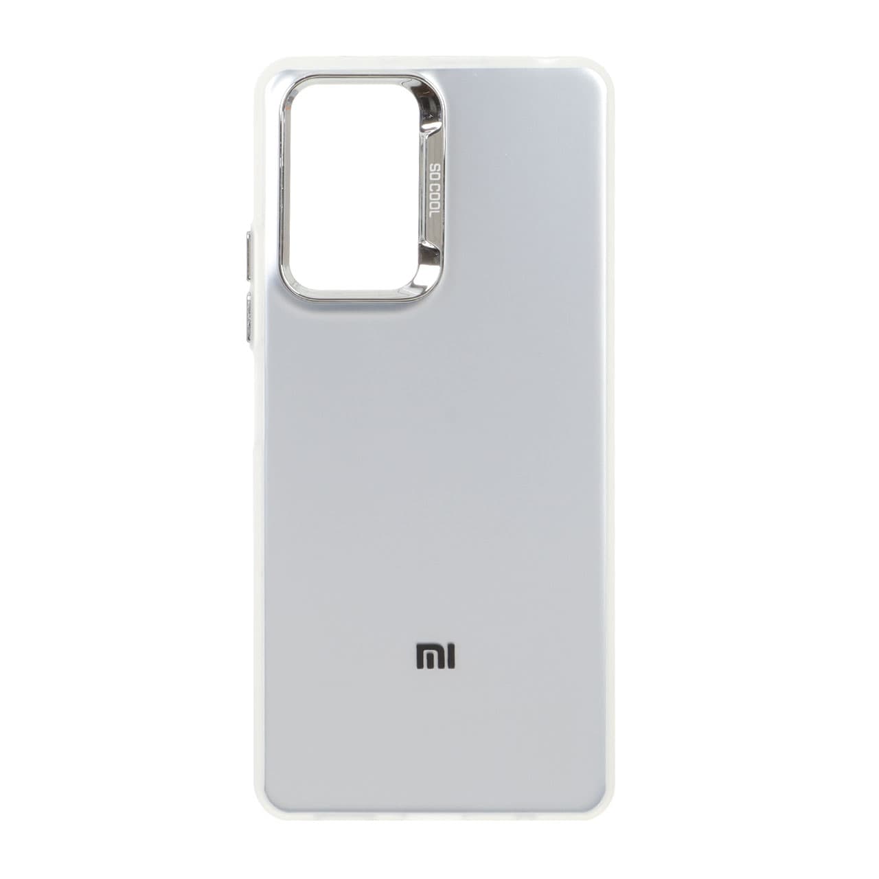 قاب SO COOL لنز متال لوگودار Xiaomi Redmi Note 10 Pro 4G / Redmi Note 10 Pro Max – نقره ای