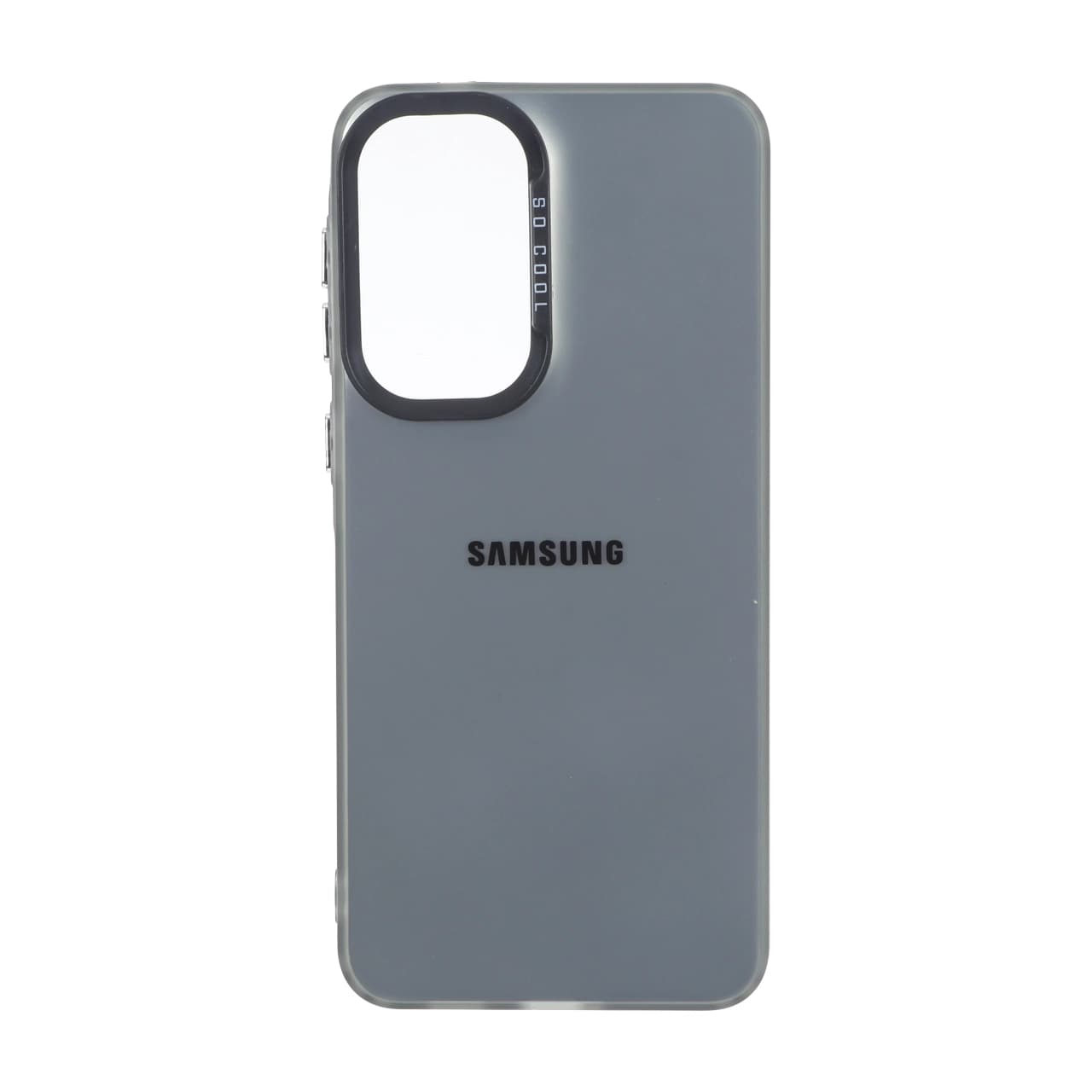 قاب SO COOL لوگودار Samsung Galaxy A57 – خاکستری