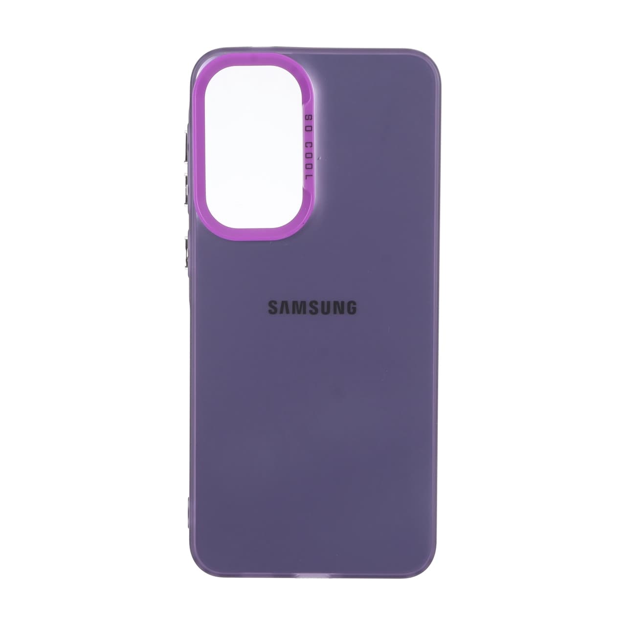 قاب SO COOL لوگودار Samsung Galaxy A57 – بنفش