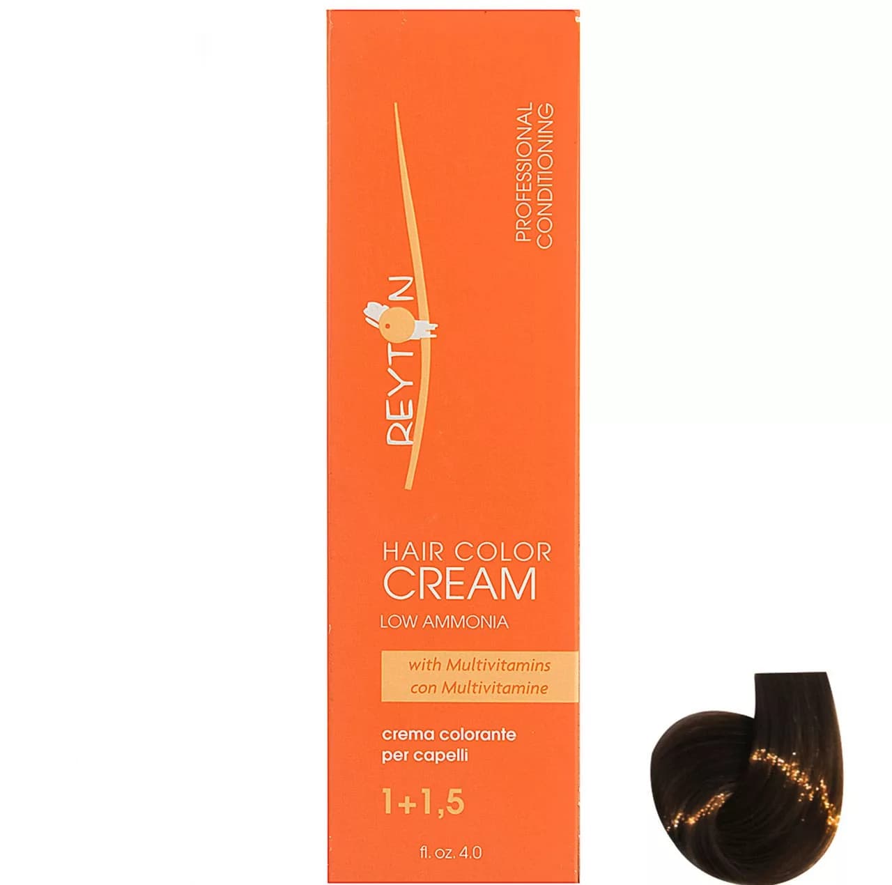 رنگ مو ریتون سری Tabacco مدل Light Tabacco Blonde شماره 7.35 حجم 120 میلی لیتر رنگ شکلاتی روشن