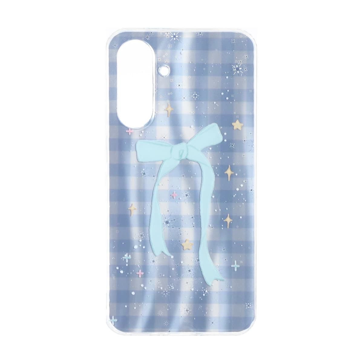قاب مات ستاره ای دور ژله ای شفاف طرح دار Samsung Galaxy A37 / A56 / A36 – کد 96