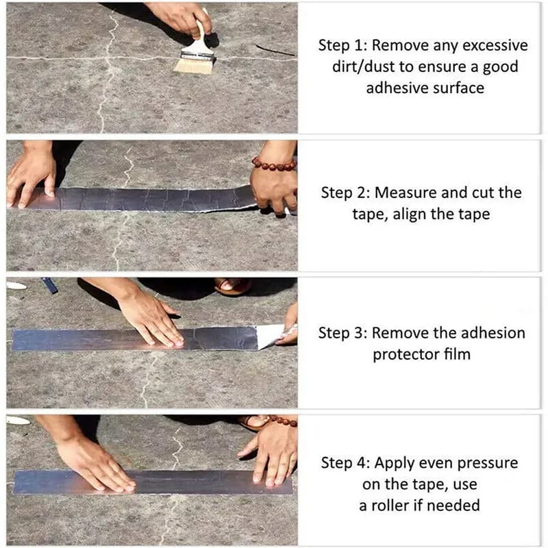 چسب ایزوگام و آب بندی حرفه ای مدل 3 متری — تصویر ۱۱