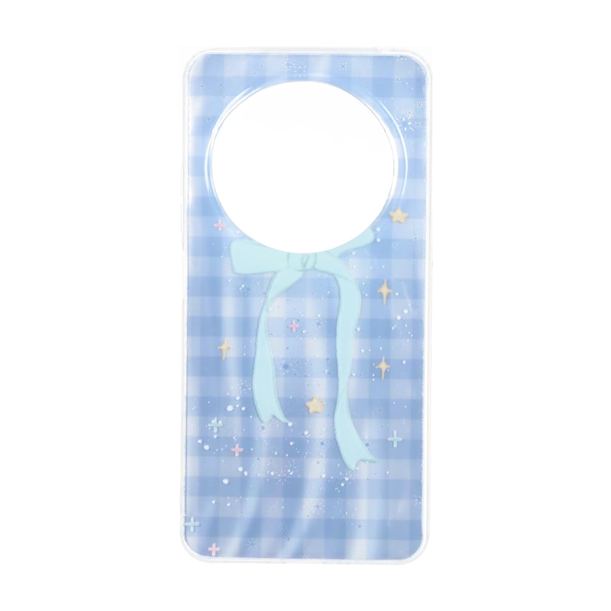 قاب مات ستاره ای دور ژله ای شفاف طرح دار Xiaomi Redmi 14C / Redmi A3 Pro / Redmi A4 / Poco C75 – کد 188