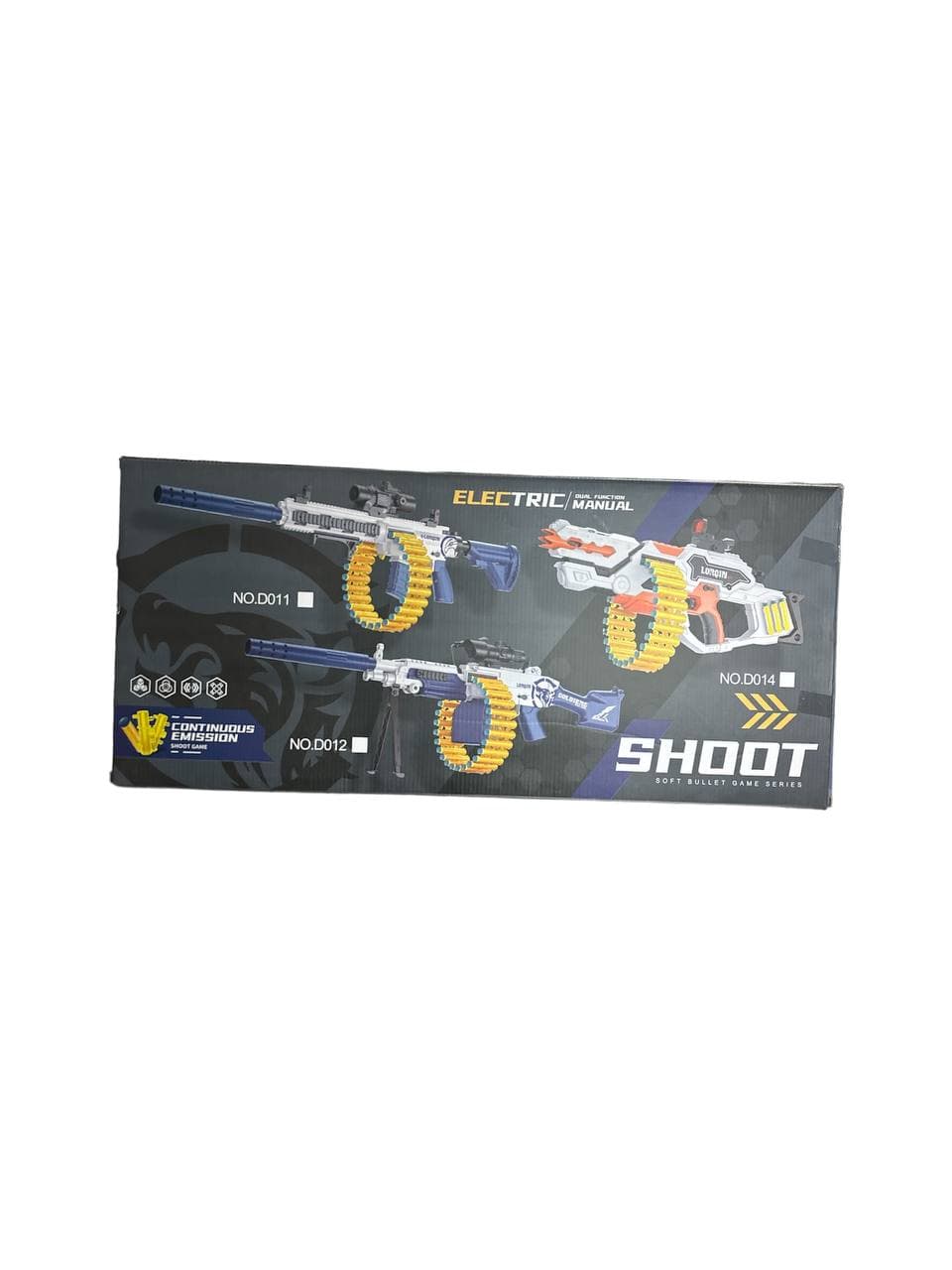 تفنگ دوربین دار مدل soft bullet کد do12