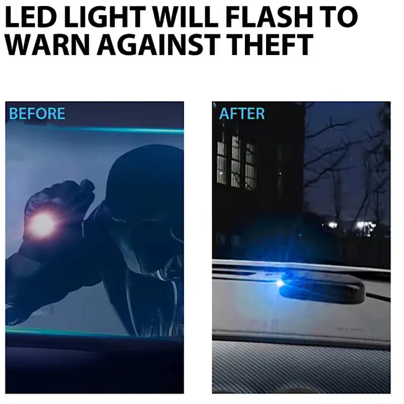 دزدگیر فیک سولار چشمک زن مدل Car Alarm — تصویر ۵