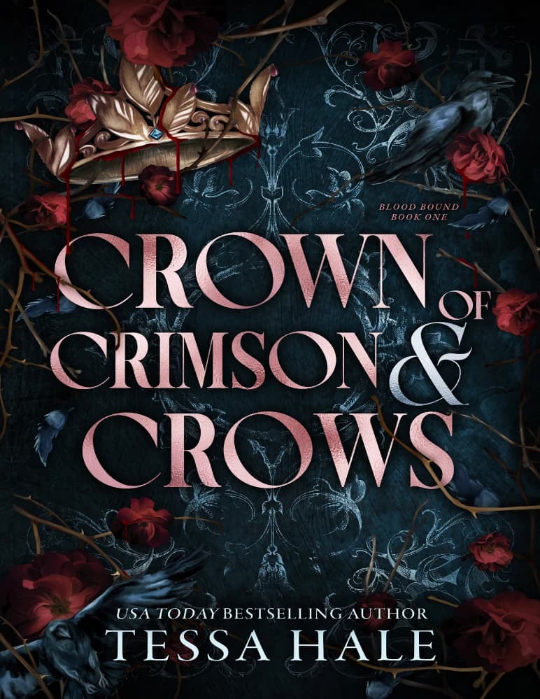 کتاب Crown of Crimson and Crows: Blood Bound Book 1 (تاج خونین و کلاغ‌ها: پیوند خون کتاب ۱) نسخه انگلیسی PDF | نویسنده: تسا هیل